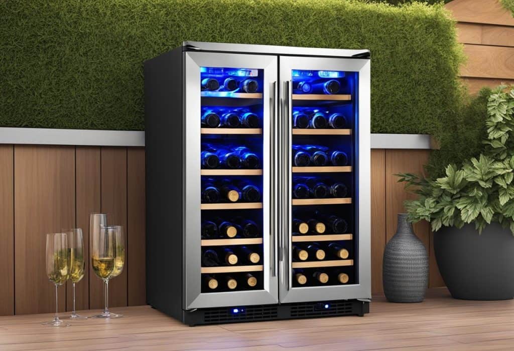 When it comes to wine coolers for your patio, design and aesthetics are important factors to consider.