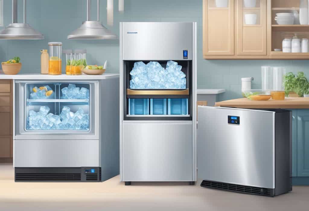 When it comes to purchasing a self-cleaning ice maker, capacity and production rate are two important factors to consider. 