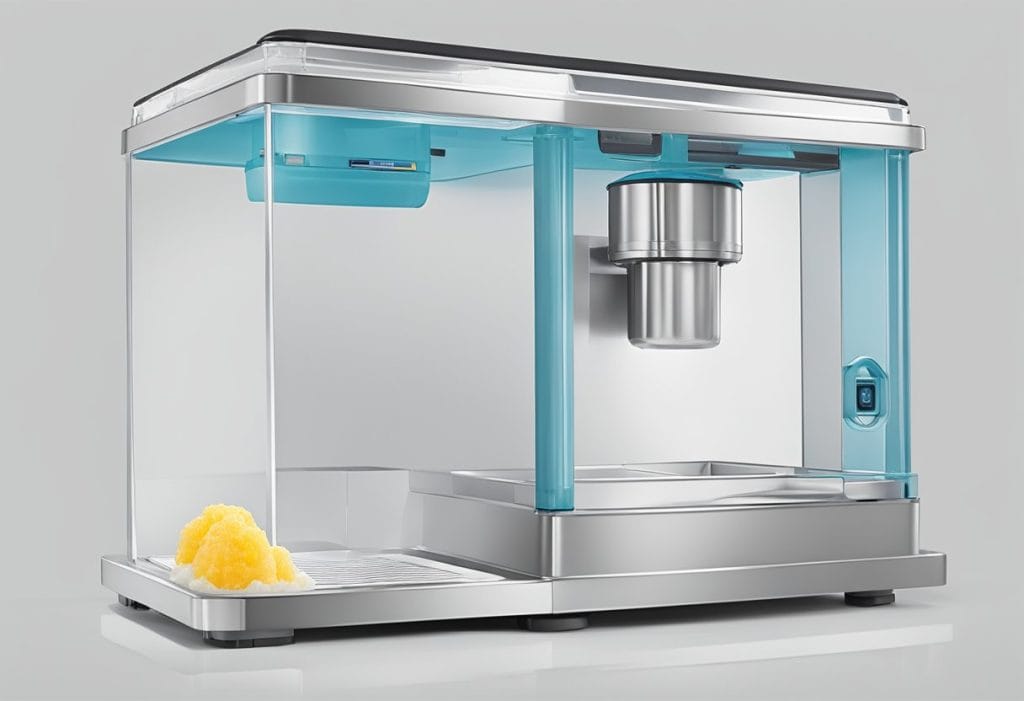 shaved ice maker, it is important to consider maintenance and safety