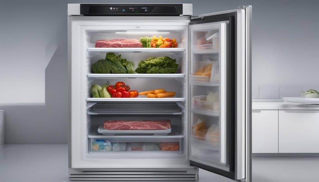 keeping freezer full efficient air circulation