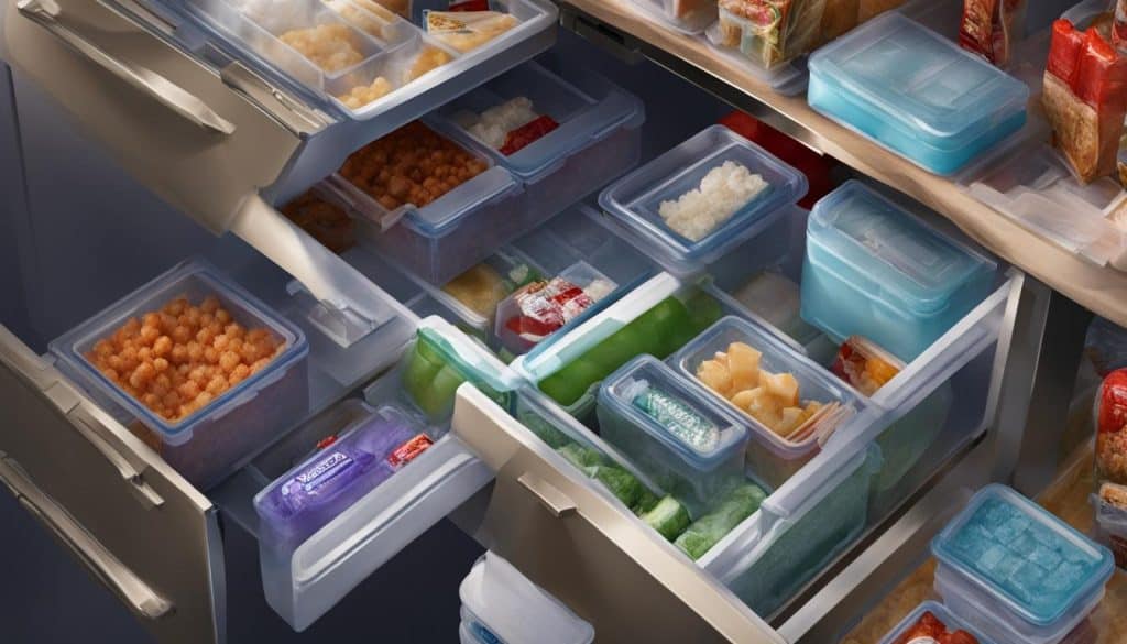 limited storage space mini freezer