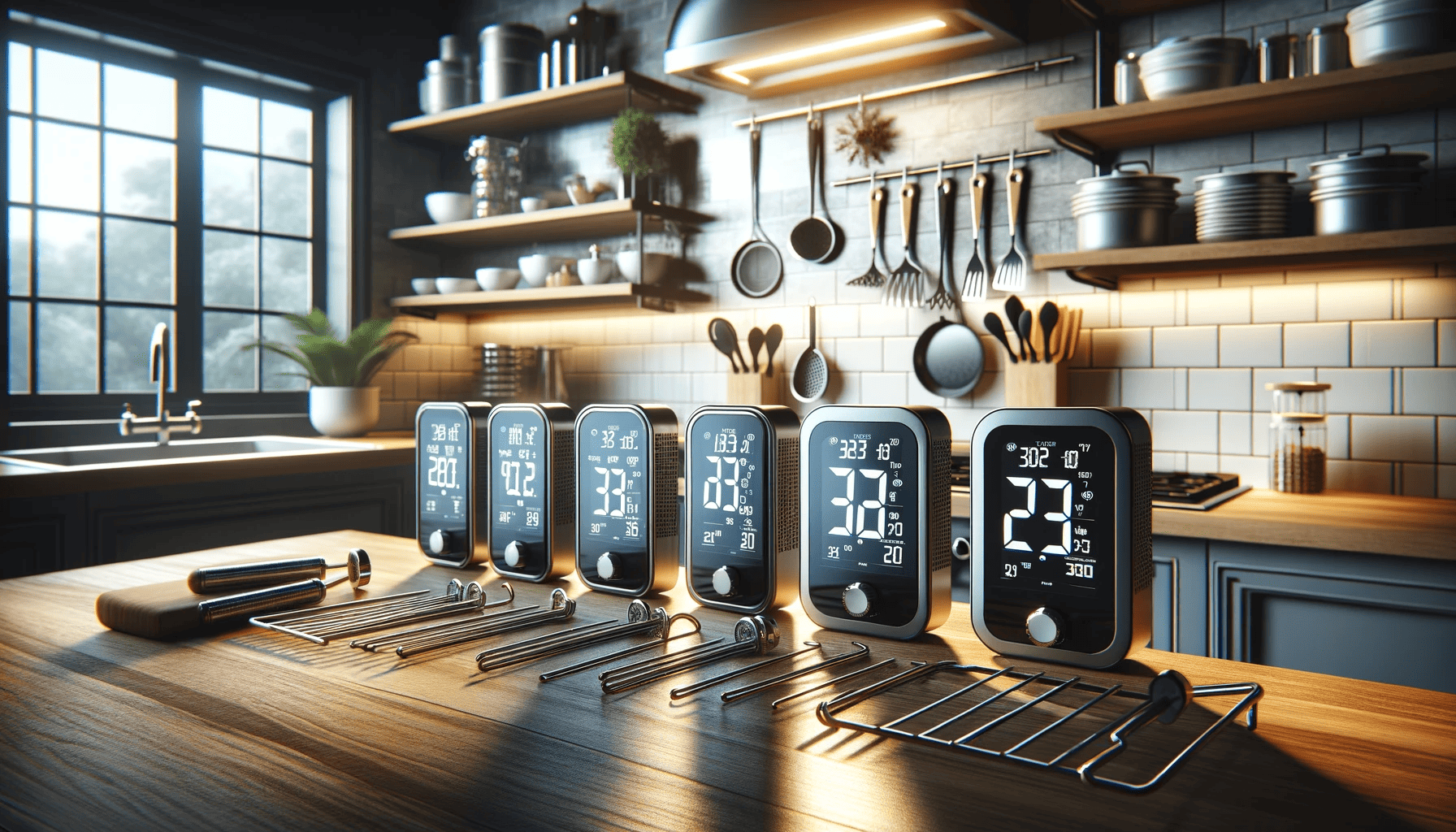 Oven Thermometers with Backlight