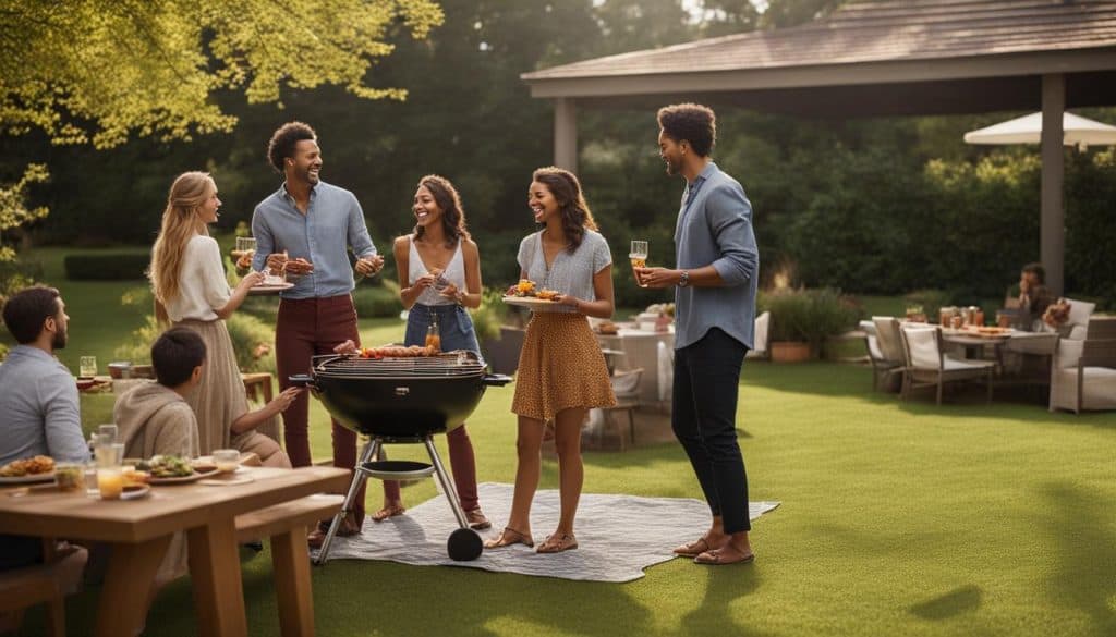 portable grill for small gatherings