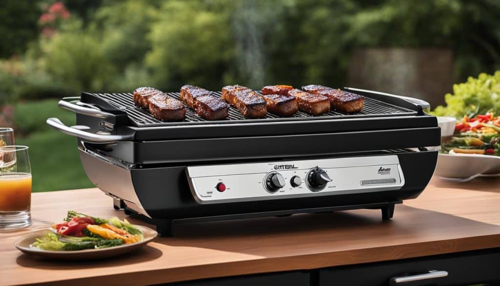 safer electric grill