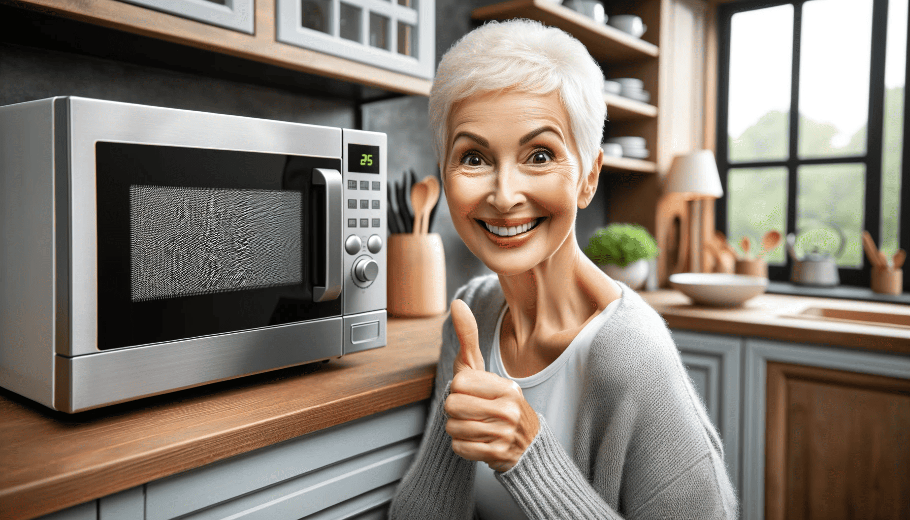 Countertop Microwaves with Large Displays and Easy-to-Use Controls