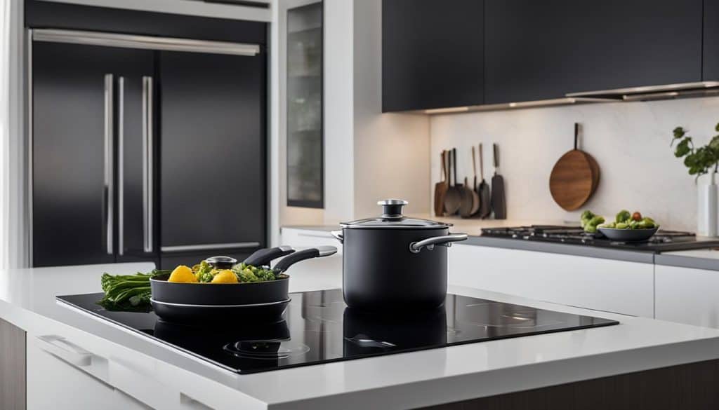 spill-resistant induction cooktop