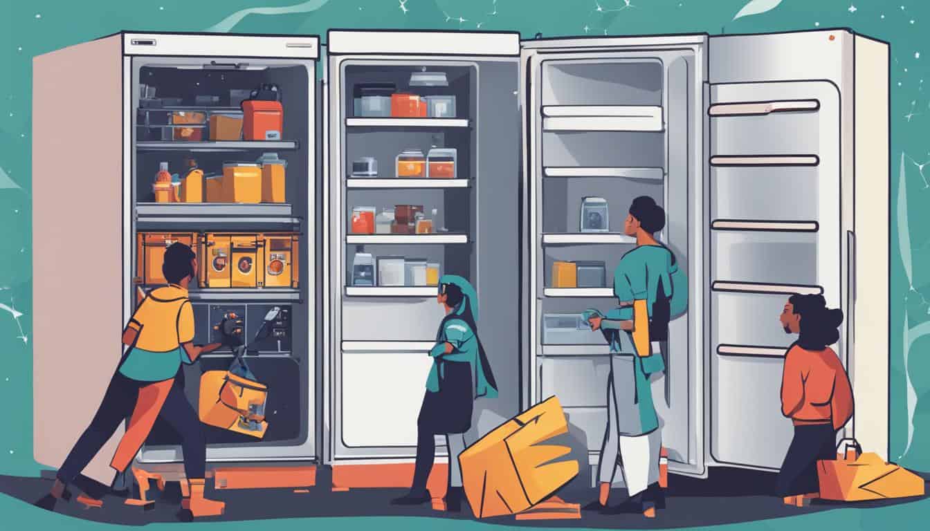 upright freezer myths