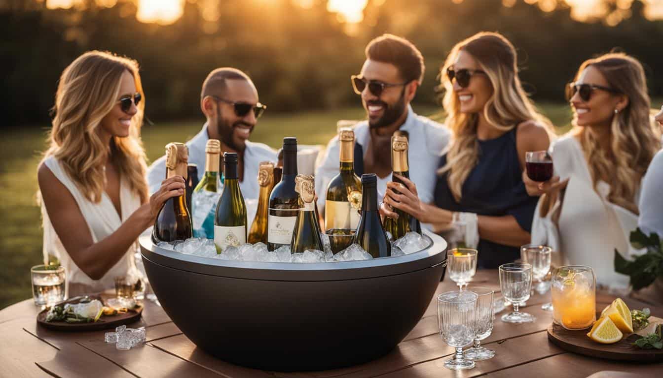 wine cooler party planning