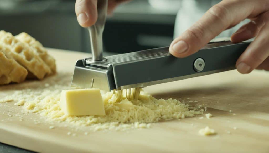 Choosing the right blade for flaky pastry