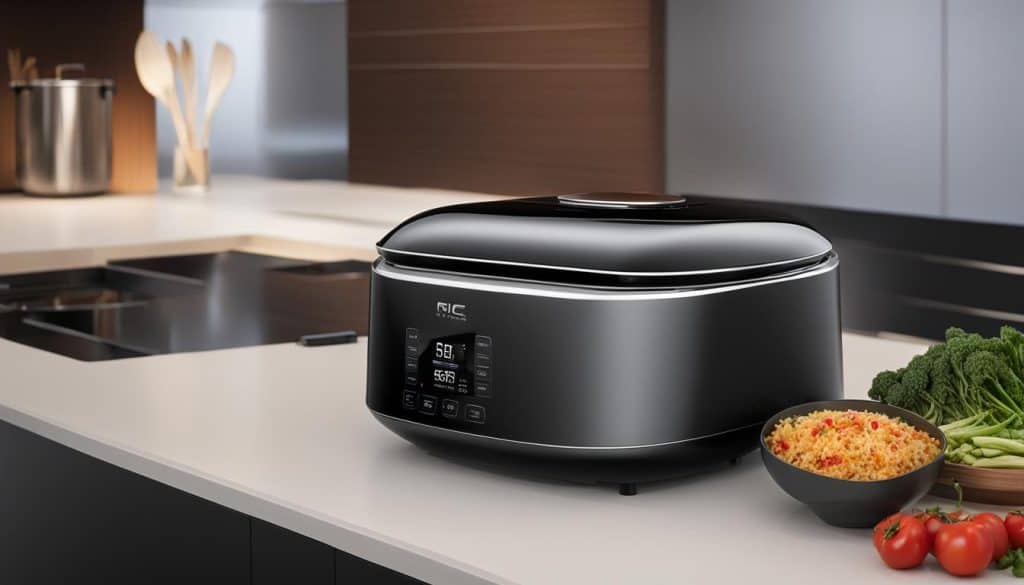 Induction heat rice cooker