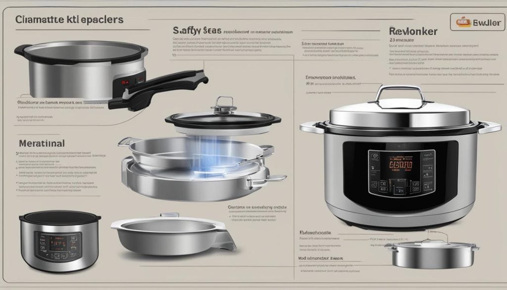 Size, Safety Features, Cooking Controls