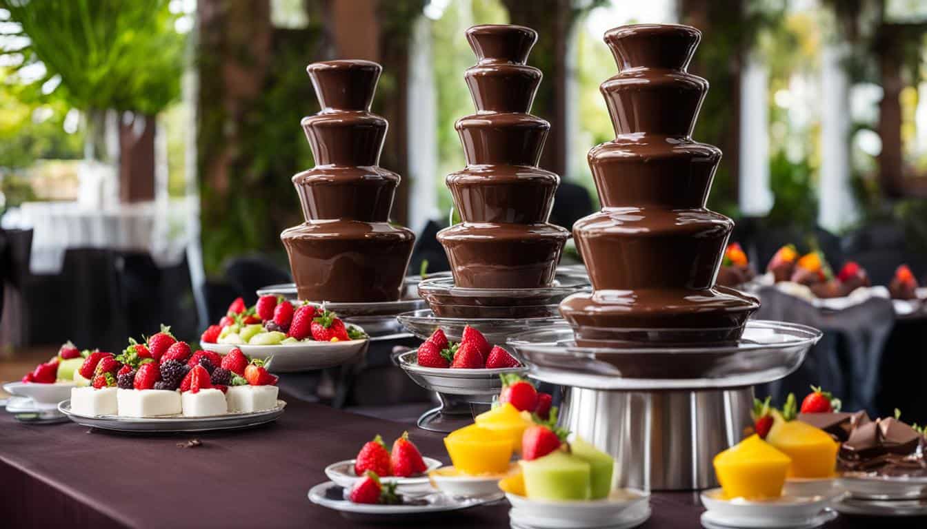 Types of Chocolate Fountains: