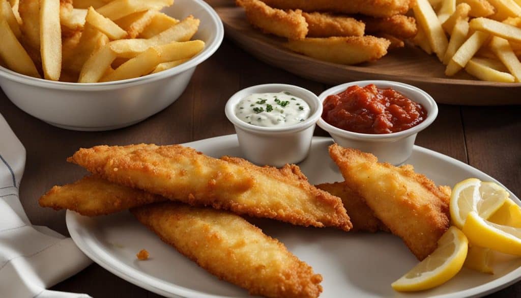 air-fried fish and chips