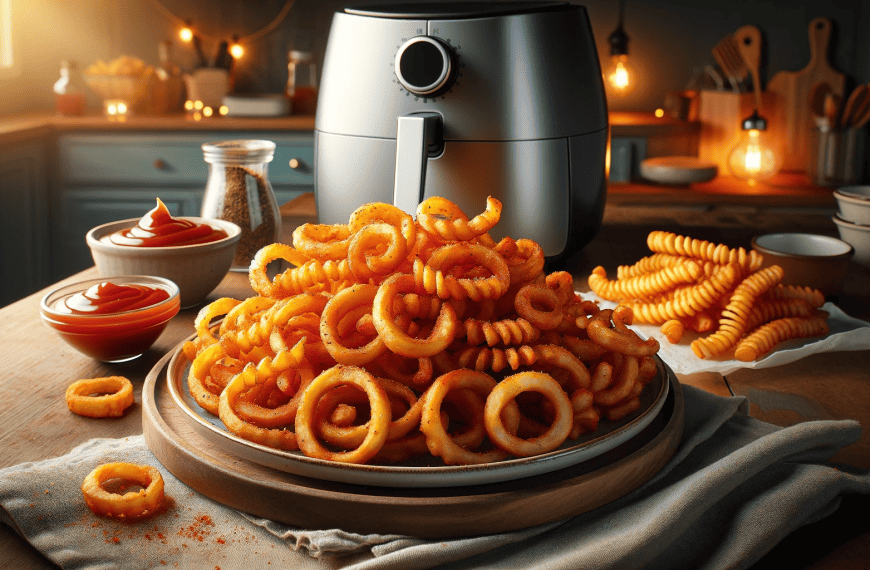 How to Make Curly Fries in Air Fryer