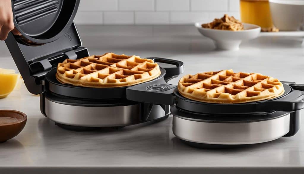 flip waffle maker