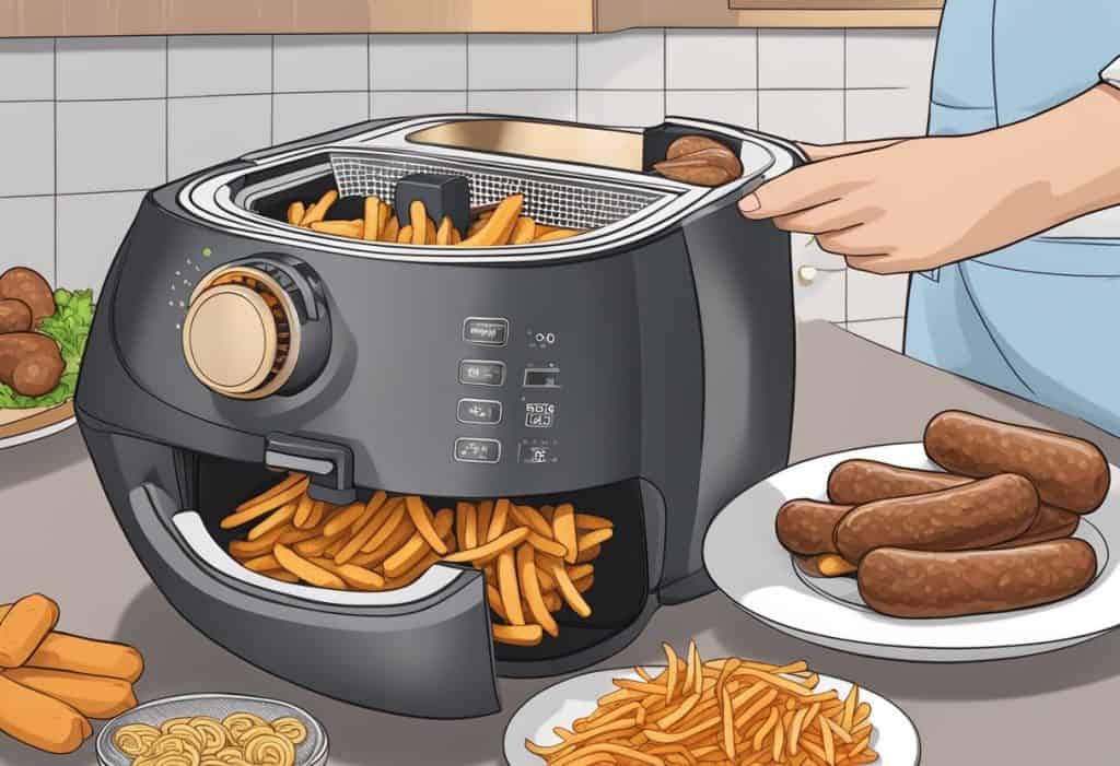 Your air fryer makes it easy to cook sausages
