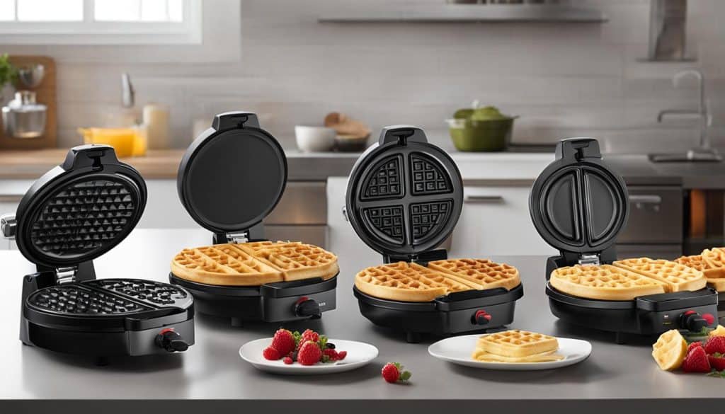 removable plate waffle makers