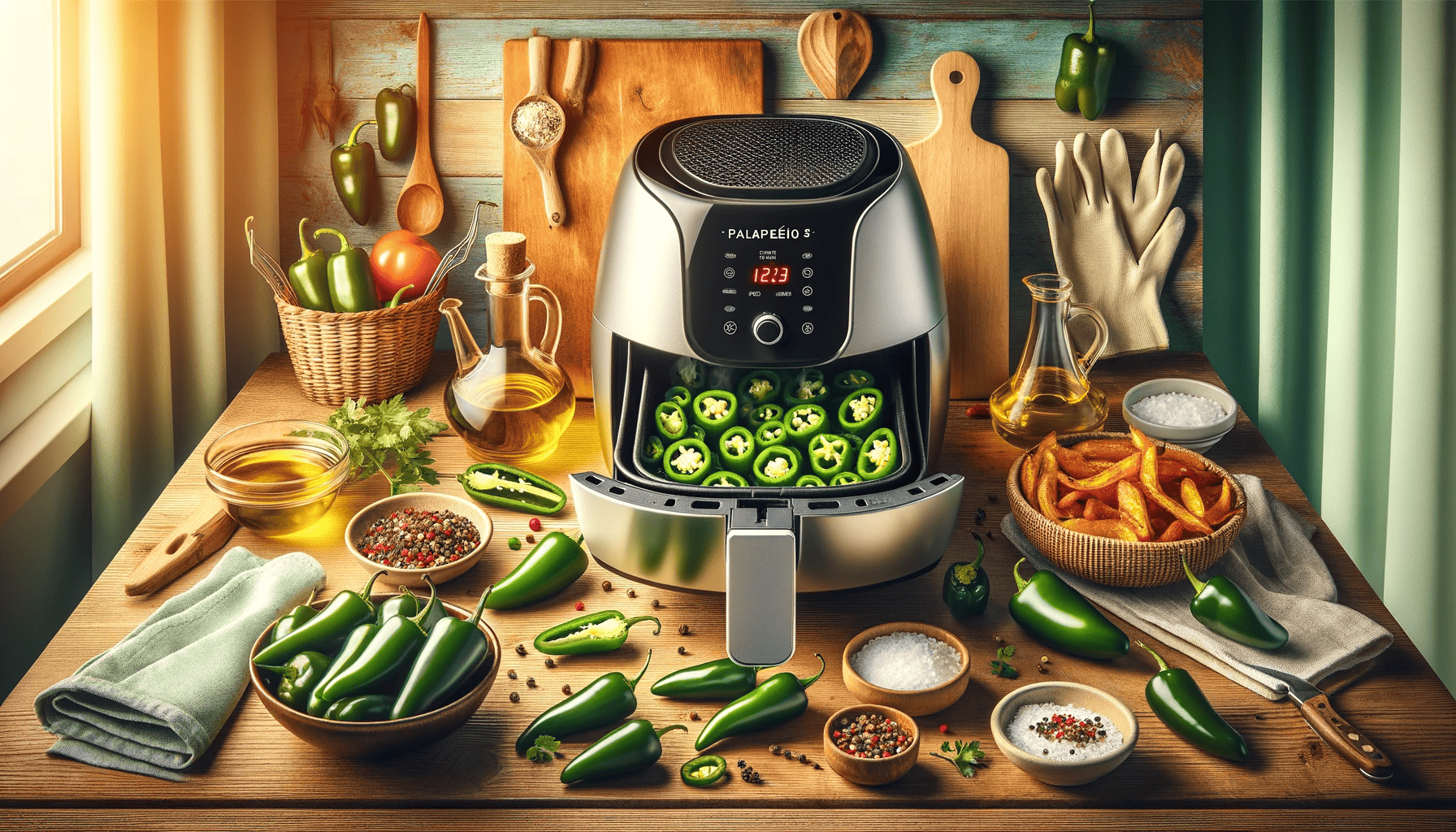 How to Roast Jalapenos in Air Fryer