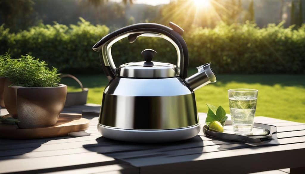 solar-powered kettle