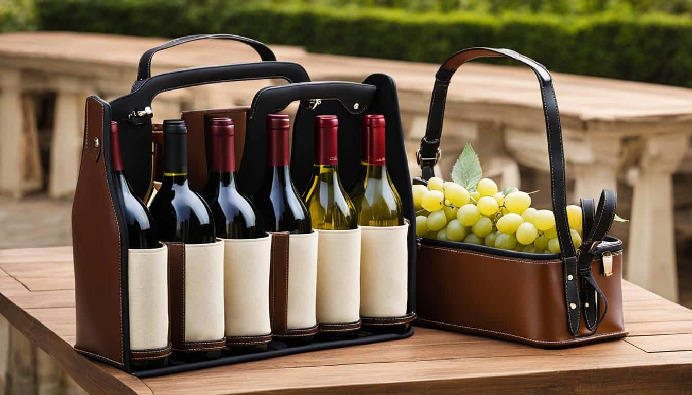 types of Wine Caddies, Bags, Totes, and Carriers