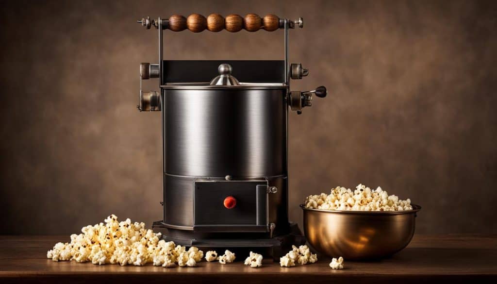 vintage popcorn popper