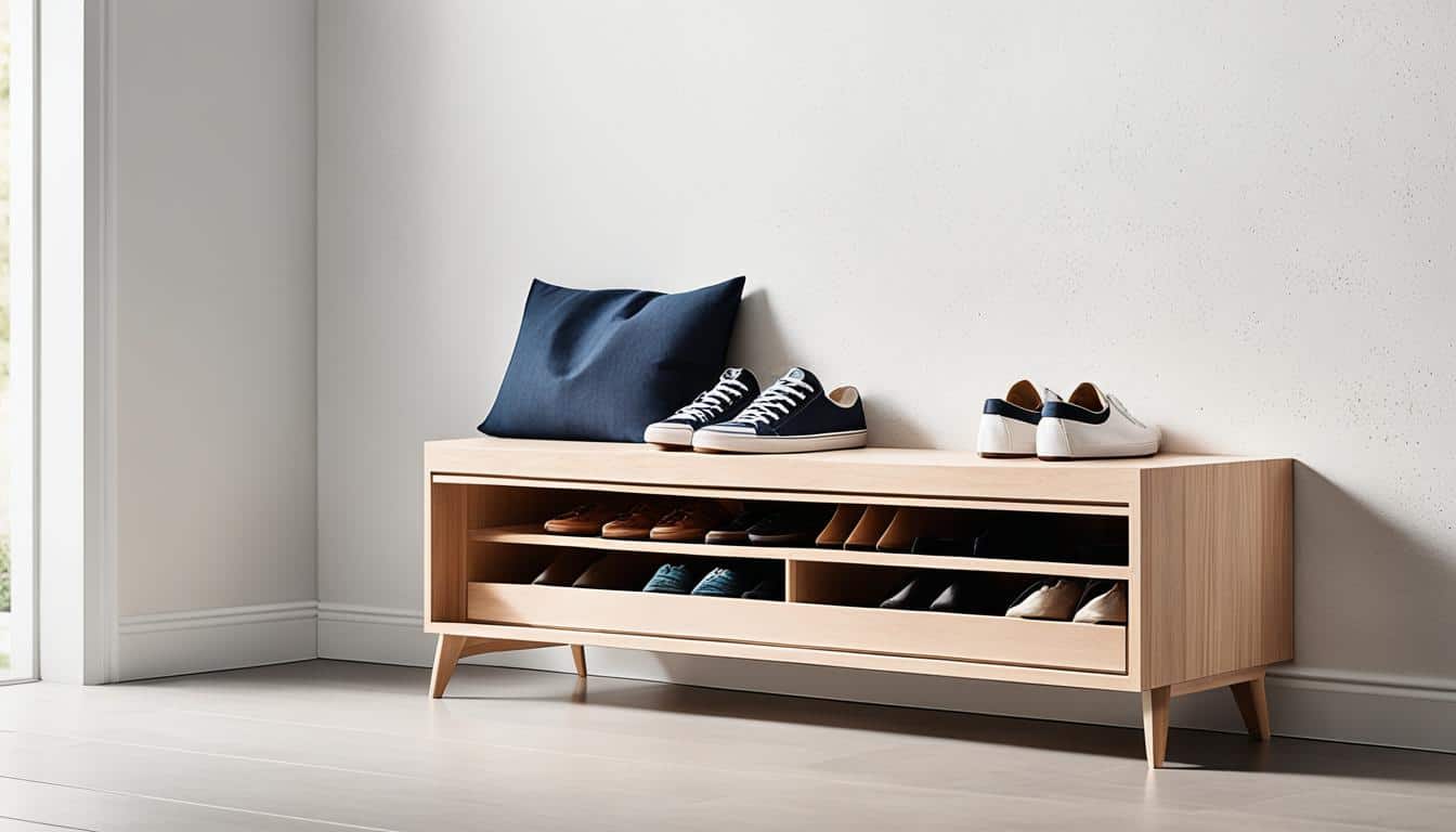 Benches with Hidden Shoe Storage