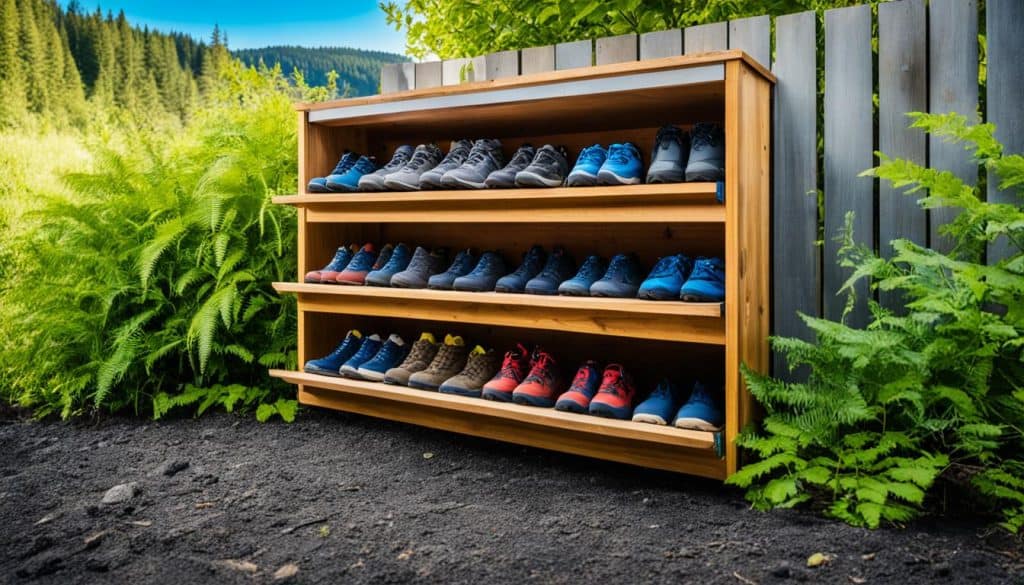 outdoor shoe cabinets