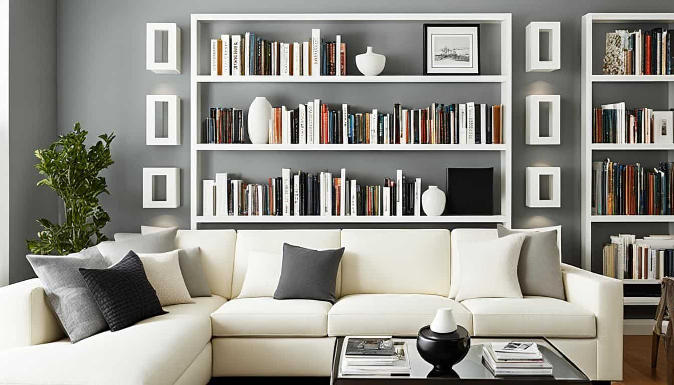 Behind-the-Sofa Bookcases