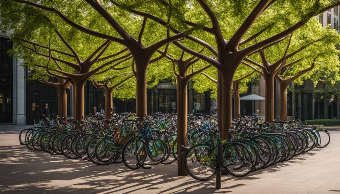 Freestanding Bike Trees