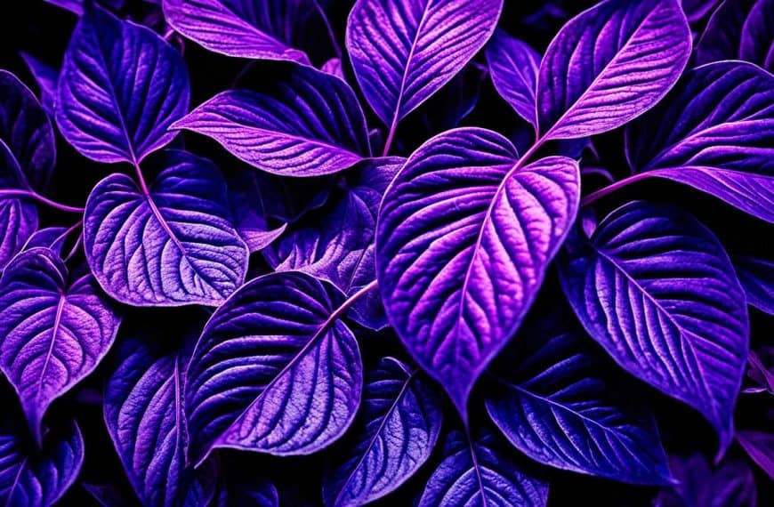 Grow Lights on Plant Color