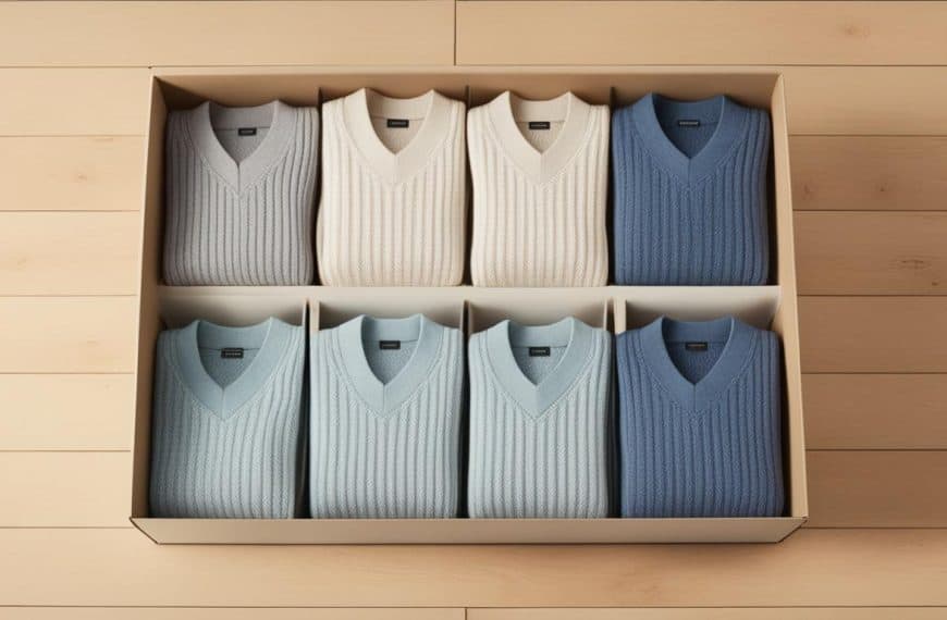 Partitioned Sweater Boxes