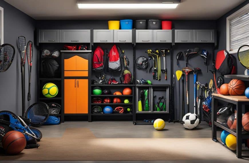 Sports Equipment Garage Storage