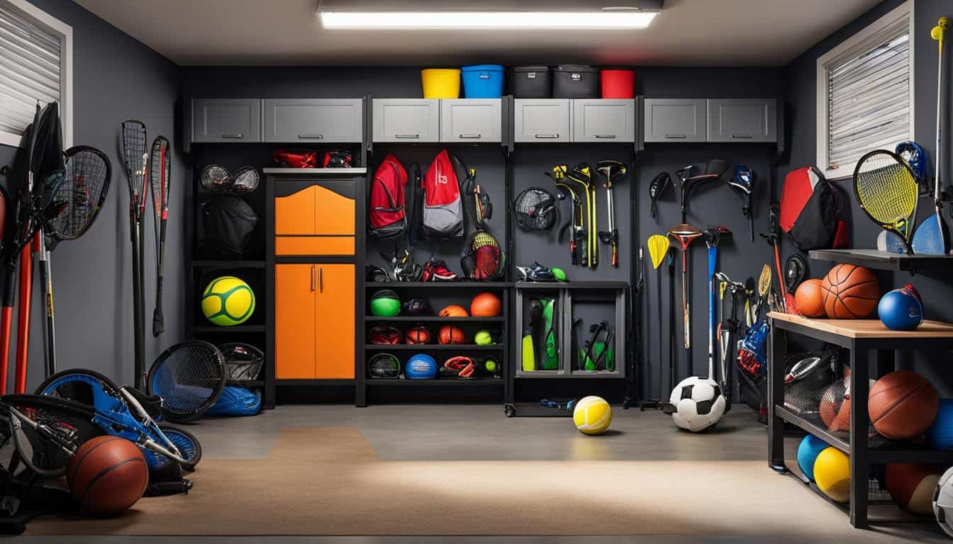 Sports Equipment Garage Storage