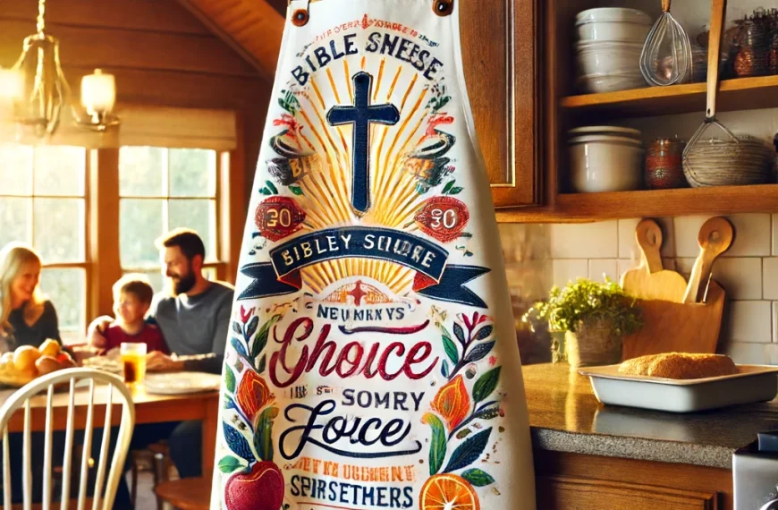 Best Christian Aprons: Gift Ideas For Believers