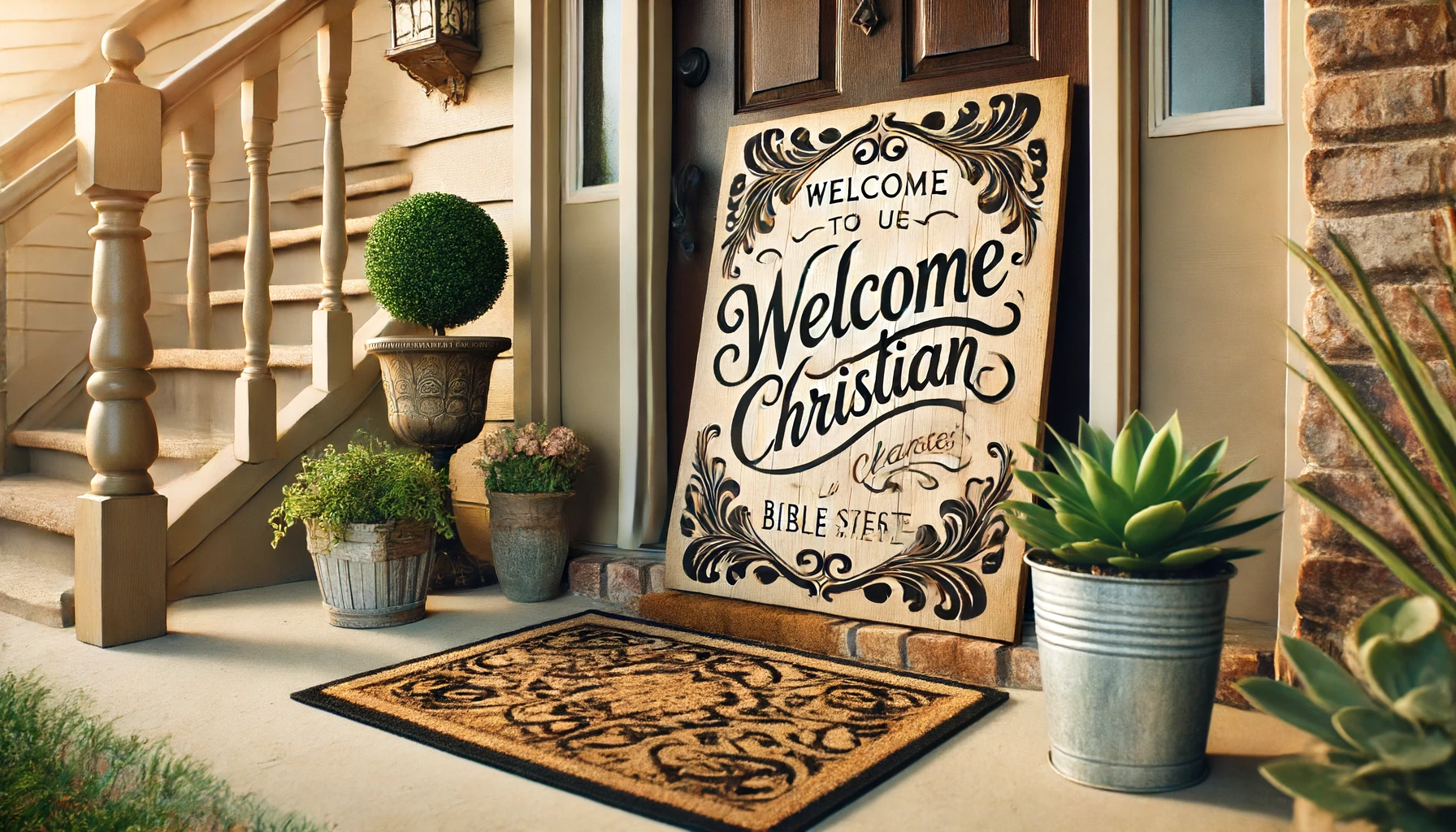 Christian-Themed Welcome Signs: Gift Ideas For Believers