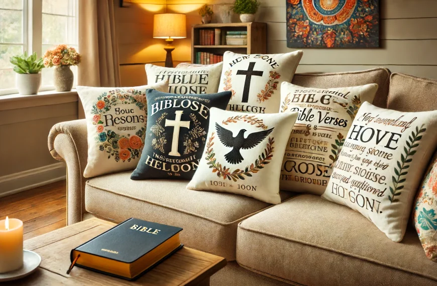 Faith-Based Throw Pillows: Christian Gift Ideas