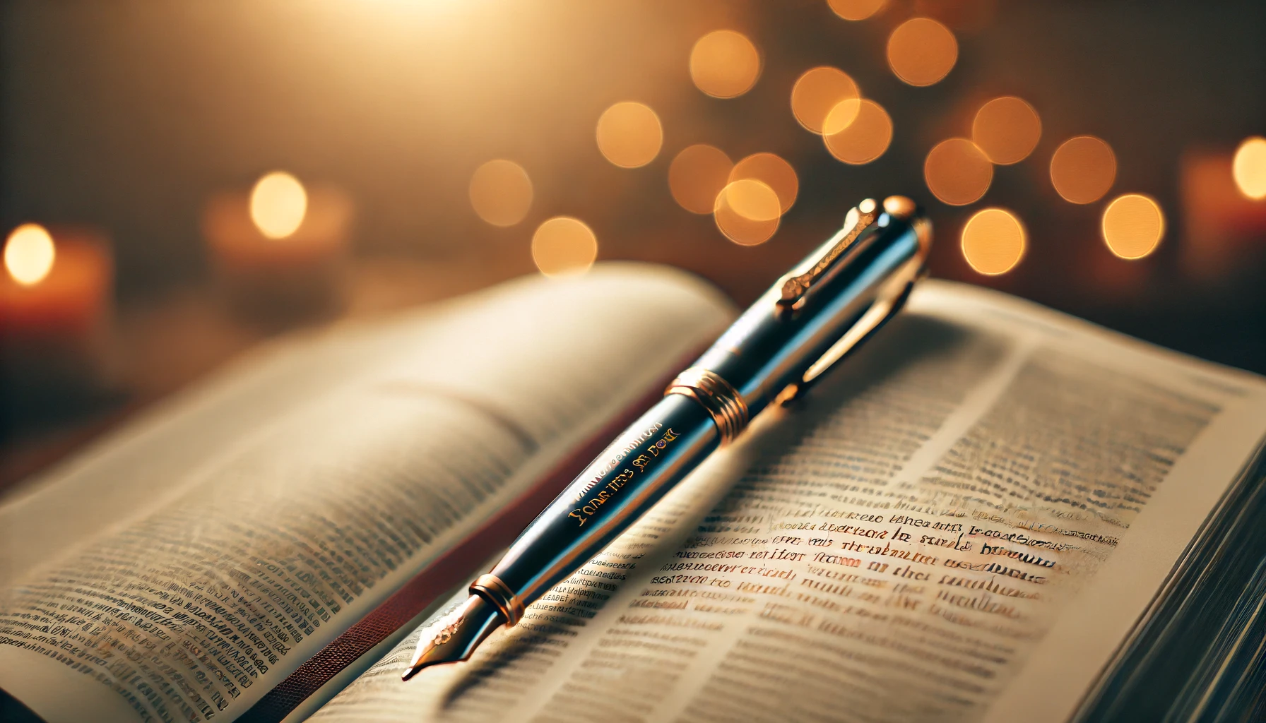 Scripture-Engraved Pens: Christian Gift Ideas