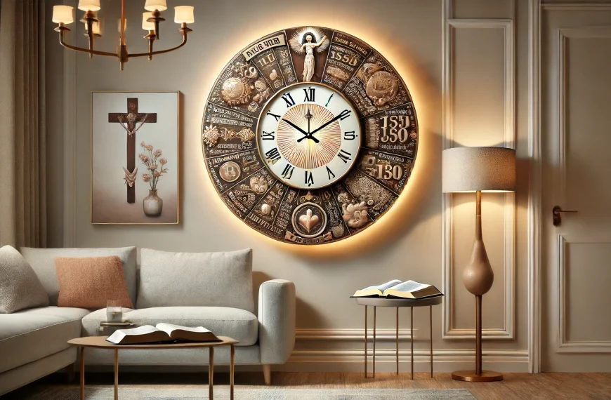 Faith-Based Wall Clocks: Christian Goft Ideas