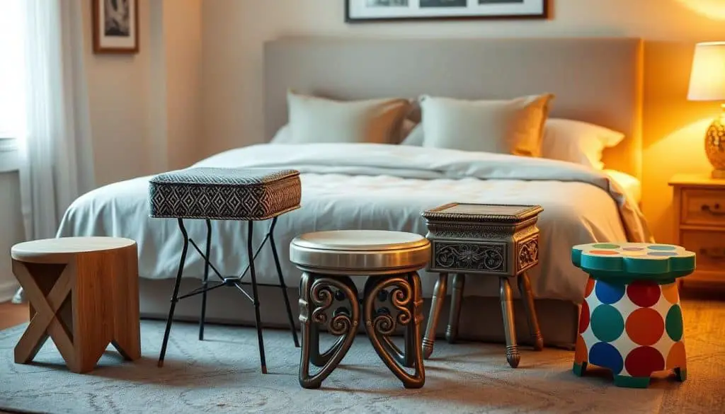 5 Perfect Stools for Nightstands