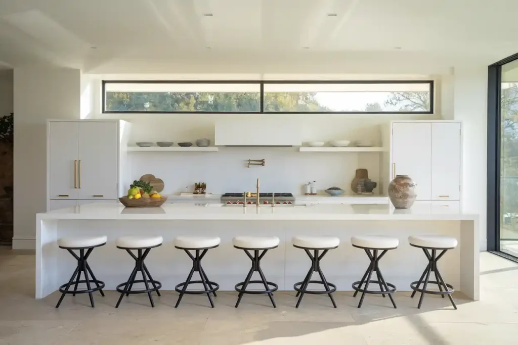 bar stools for white kitchen island