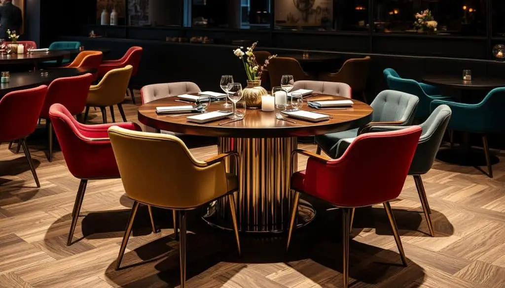 chairs for round dining table