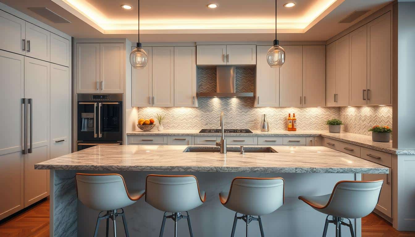 granite bar stools for stylish kitchen design