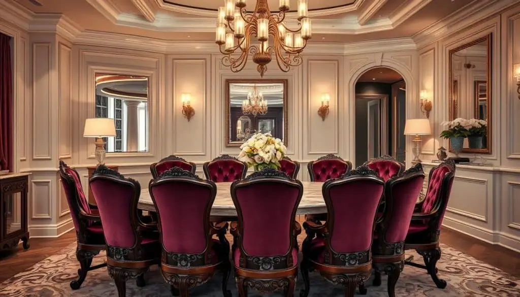 luxurious dining chairs