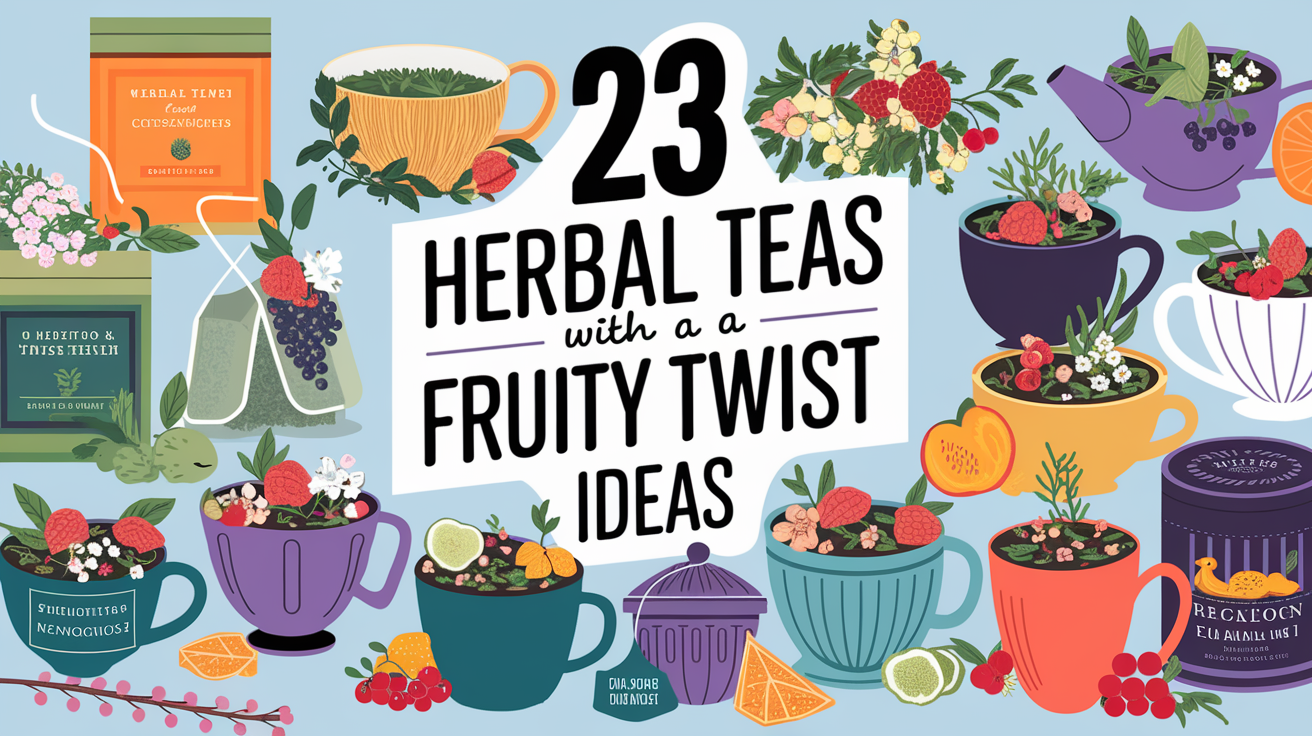 Herbal Teas with a Fruity Twist