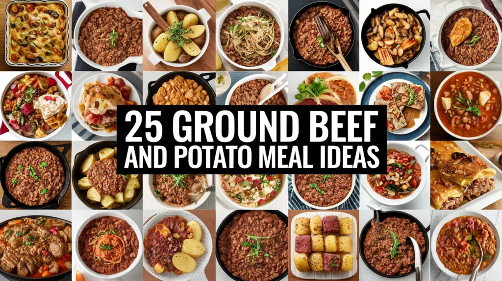 25 Delicious Low-Calorie Ground Beef and Potato Recipes