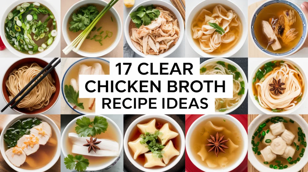 Clear Chicken Broths Under 250 Calories