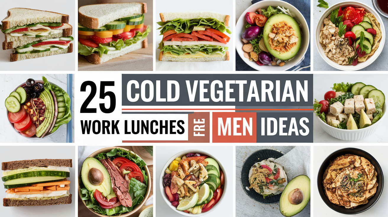 Cold Vegetarian Lunches for Men