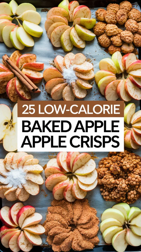 Delicious Low-Calorie Baked Apple Crisps 