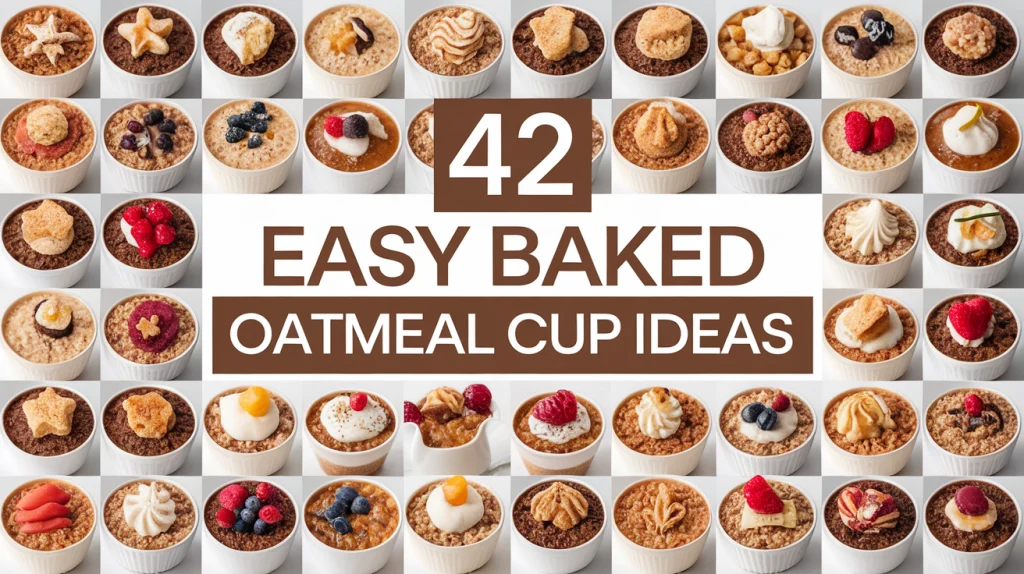Easy Baked Oatmeal Cup