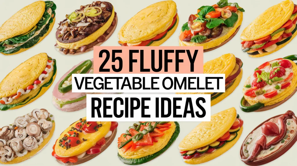 Fluffy Vegetable Omelet